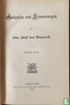 Gedanken und Erinnerungen von Otto Fürst von Bismarck - Image 3
