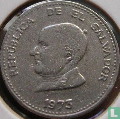 El Salvador 25 centavos 1973 - Afbeelding 1