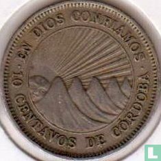 Nicaragua 10 centavos 1962 - Image 2