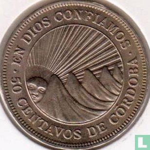 Nicaragua 50 centavos 1965 - Image 2