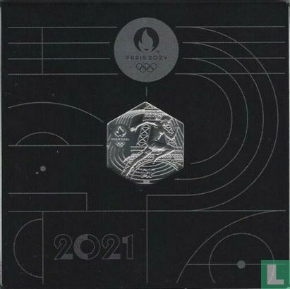 France 10 euro 2021 (folder) "2024 Summer Olympics in Paris" - Image 1