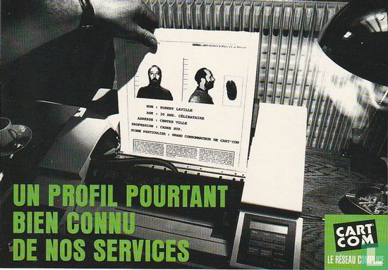Cart'Com "Un Profil Pourtant..." - Afbeelding 1