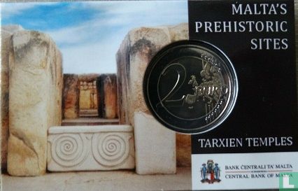 Malta 2 Euro 2021 (Coincard) "Tarxien temples" - Bild 2