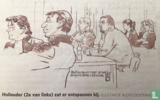 Willem Holleeder kan weer lachen in de rechtzaal - Bild 1