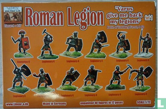 Roman legion Set 1 " Varius give me back my legions " - Afbeelding 2