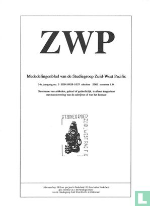 Mededelingenblad van de Studiegroep Zuid West Pacific [NLD] 134