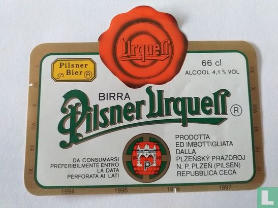 Pilsner Urquell birra