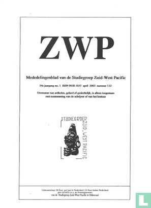 Mededelingenblad van de Studiegroep Zuid West Pacific [NLD] 132