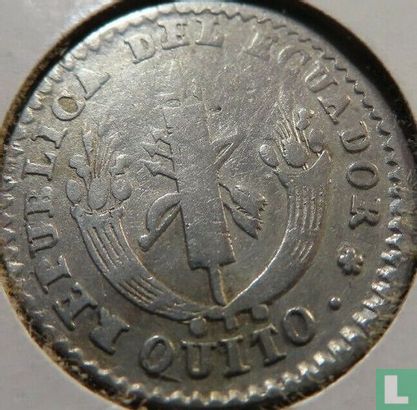 Ecuador 1 real 1840 - Image 2