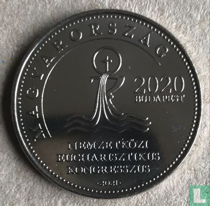 Hongarije 50 forint 2021 "52nd International eucharistic congress" - Afbeelding 1