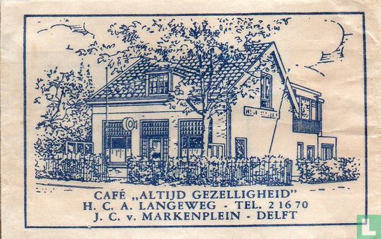 Café "Altijd Gezelligheid" - Image 1
