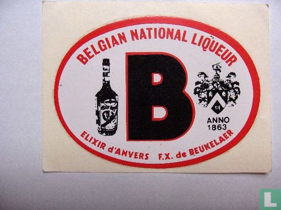 Elexir d'Anvers belgian national liquer