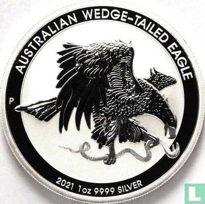Australien 1 Dollar 2021 "Australian wedge-tailed eagle" - Bild 1