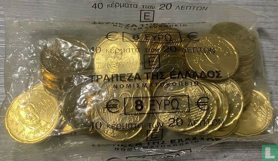 Griekenland 20 cent 2002 (E - zak) - Afbeelding 1