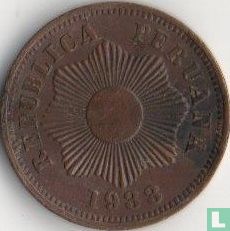 Peru 1 Centavo 1933 (Typ 2) - Bild 1