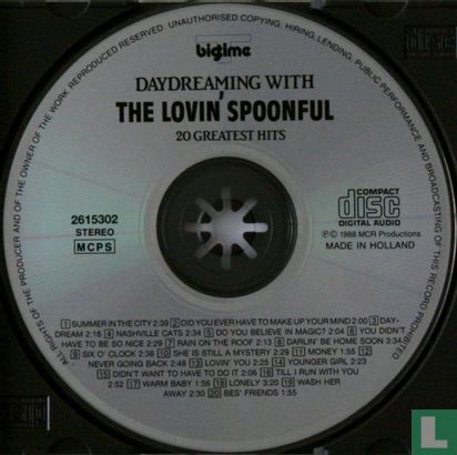 Daydreaming with The Lovin' Spoonful - 20 Greatest Hits - Afbeelding 3