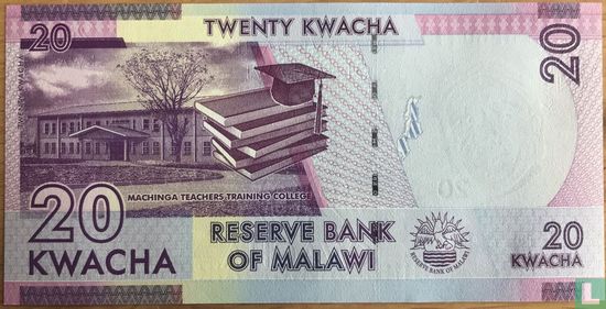 Malawi 20 Kwacha - Image 2