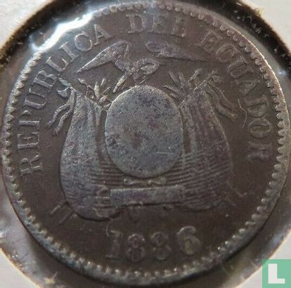 Ecuador 1 centavo 1886 - Image 1