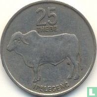 Botswana 25 thebe 1989 - Image 2