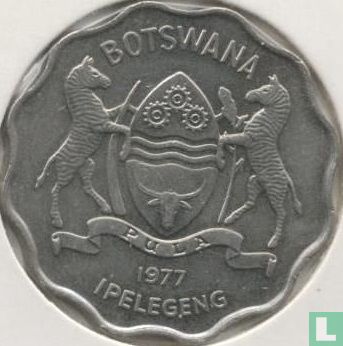 Botswana 1 pula 1977 - Image 1