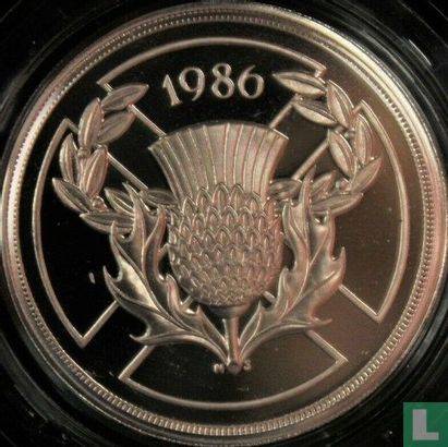 Vereinigtes Königreich 2 Pound 1986 (PP - Silber) "Commonwealth Games in Edinburgh" - Bild 1