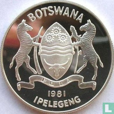 Botswana 5 pula 1981 (PROOF) "International year of disabled persons" - Afbeelding 1
