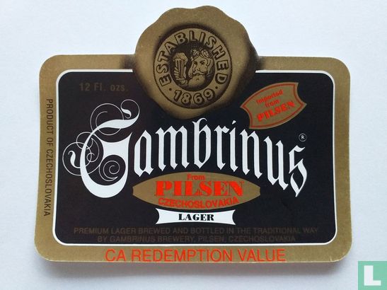 Gambrinus lager 