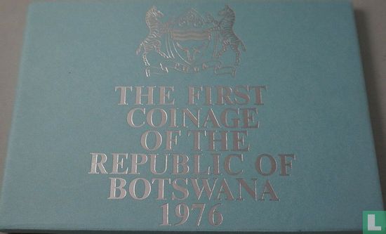 Botswana jaarset 1976 (PROOF) - Afbeelding 1
