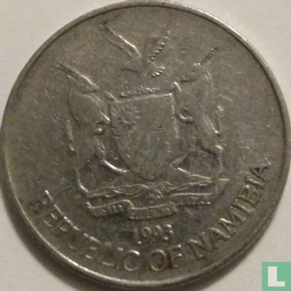 Namibie 50 cents 1993 - Image 1