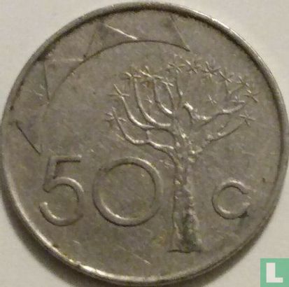 Namibie 50 cents 1993 - Image 2