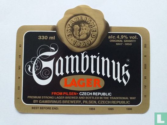 Gambrinus lager
