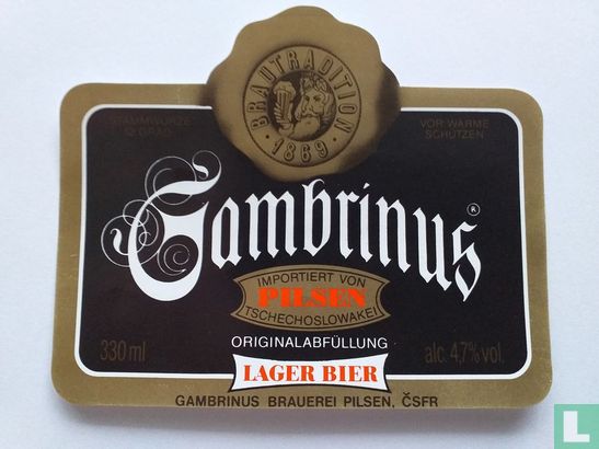 Gambrinus lager bier