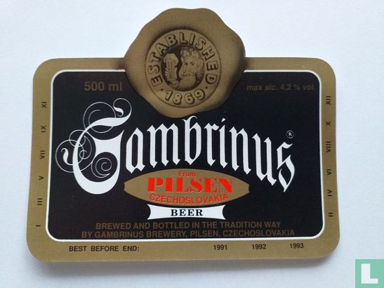 Gambrinus beer 