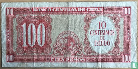 Chile 10 Centesimos at 100 Pesos (Eduardo Figueroa Geisse & Luis Mackenna Shiell) - Image 2
