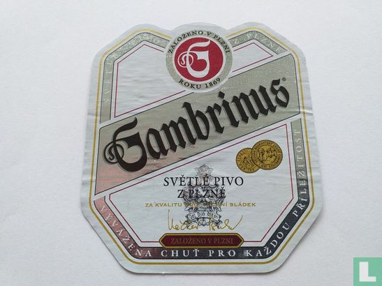 Gambrinus svetle pivo z plzne 
