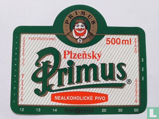 Plzensky Primus Nealkoholicke pivo