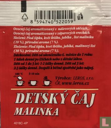 Detský caj Malinka   - Image 2