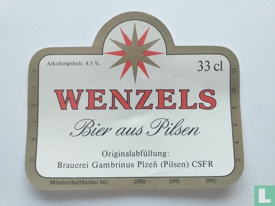 Wenzels Bier aus Pilsen 