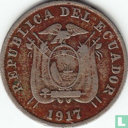 Ecuador 2½ centavos 1917 - Afbeelding 1