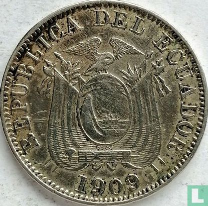 Ecuador 5 centavos 1909 - Image 1