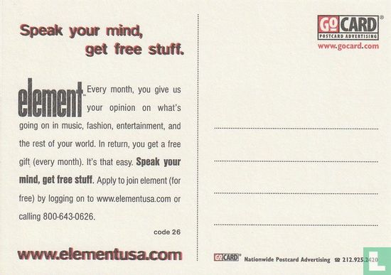 element "Speak your mind, get free stuff" - Image 2