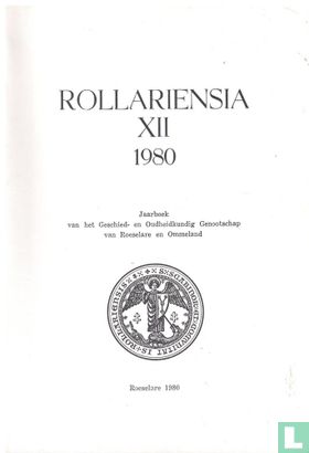 Rollariensia XII 1980 - Image 1