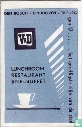 V&D Lunchroom Restaurant Snelbuffet  (Vroom & Dreesmann) - Afbeelding 1