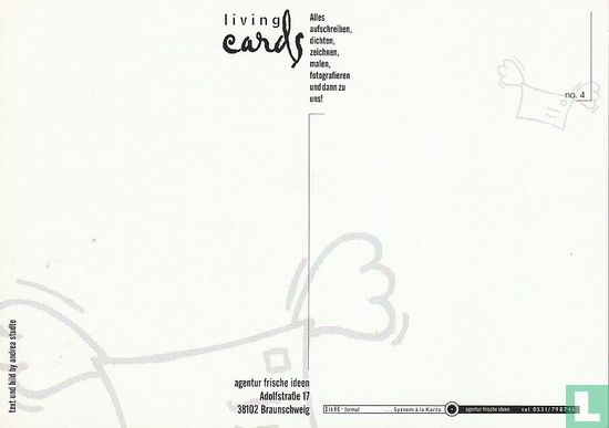 Living Cards 004 - andrea studte "Das Radio spielt R.E.M." - Afbeelding 2