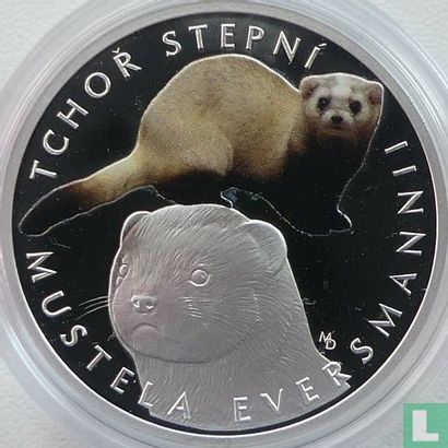 Niue 1 dollar 2018 (PROOF) "Steppe polecat" - Image 2