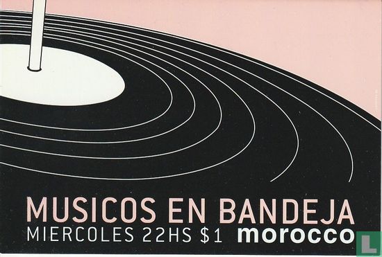 0801 - Morocco - Musicos En Bandeja - Afbeelding 1