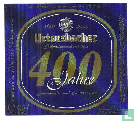 Ustersbacher 400 Jahre