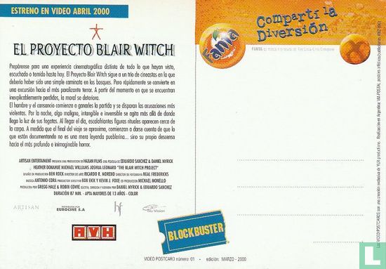 Video 01 - El Proyecto Blair Witch - Afbeelding 2