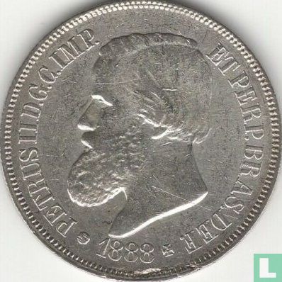 Brazil 500 réis 1888 - Image 1
