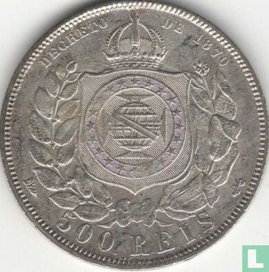 Brazil 500 réis 1888 - Image 2